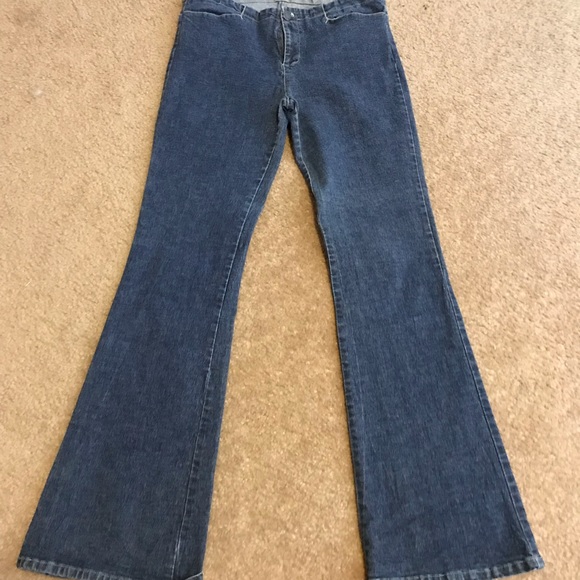 Unknown Denim - VINTAGE Nostalgia Bell Bottom Stretchy Jeans 9